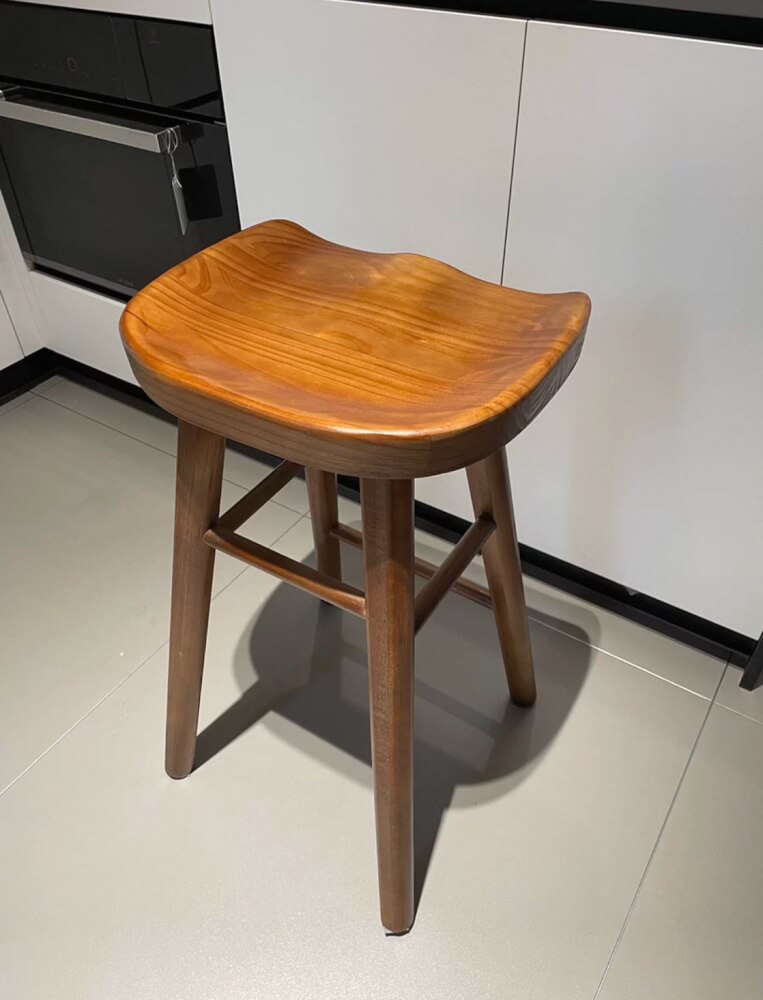 เก้าอี้บาร์ MY DOLLS HOUSE PINE 75 ซม. สีน้ำตาลวอลนัท